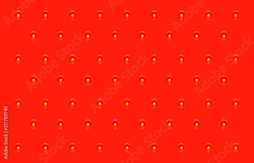 Strawberry texture is made in vector file.