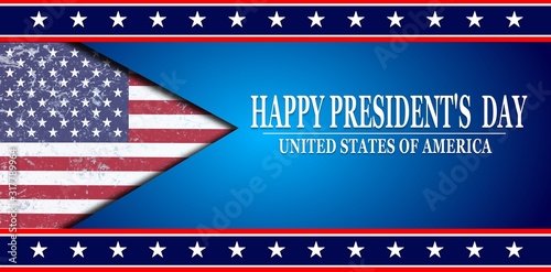 Presidents day background 