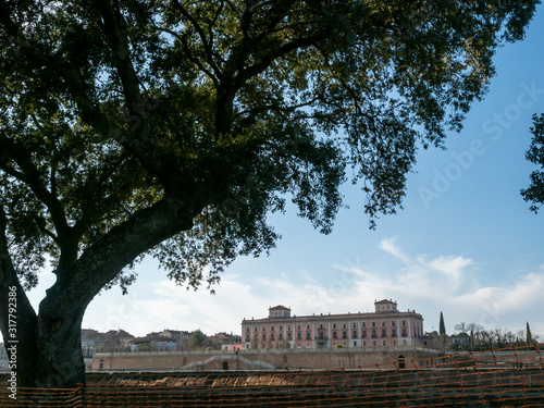 View of the palace of the Infante Don Luis.