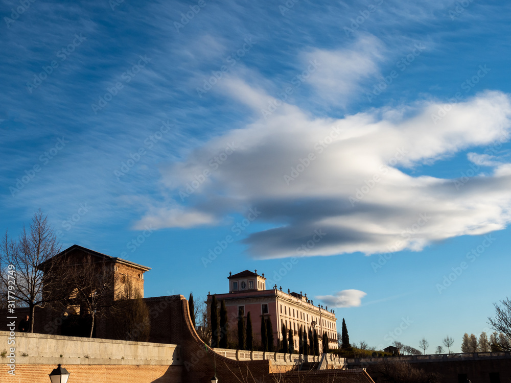 View of the palace of the Infante Don Luis.