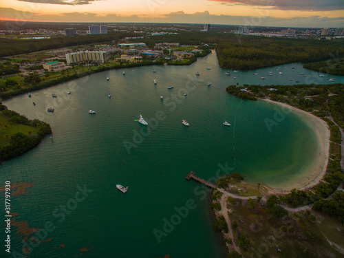 Near Oleta State Park in Biscayne Bay photo