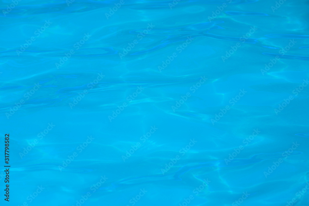 Blue pool water background