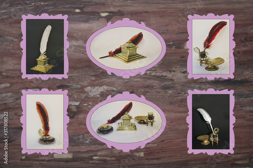 Inkwells and Feathers