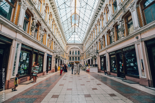 Antique mall in Odessa. UKRAINE