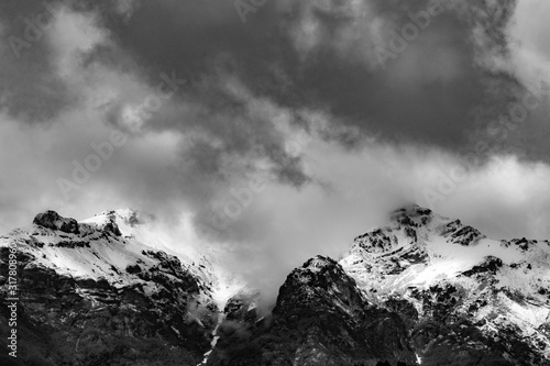 clouds over mountains © TiveCon