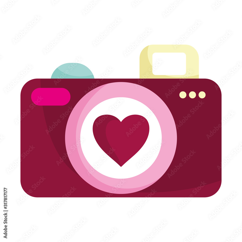 happy valentines day, photo camera heart love