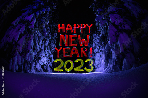 2023 Happy New Year Greeting Card ;) photo