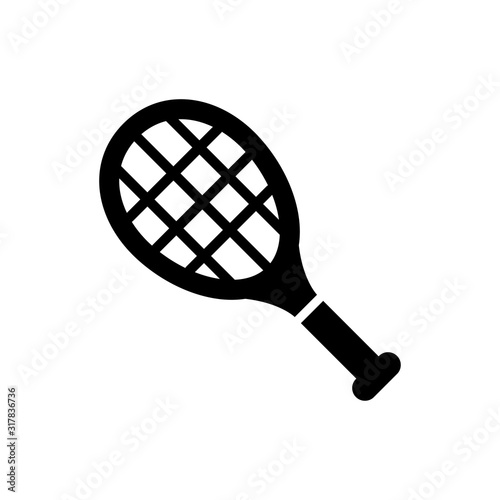 Tennis racket icon