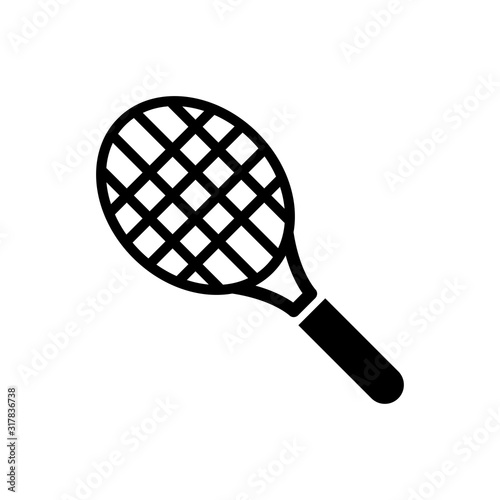 Tennis racket icon