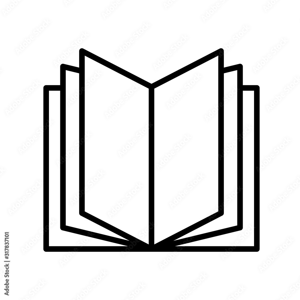 Book icon vector sign and symbol on simple design Book icon vector sign and symbol on simple design