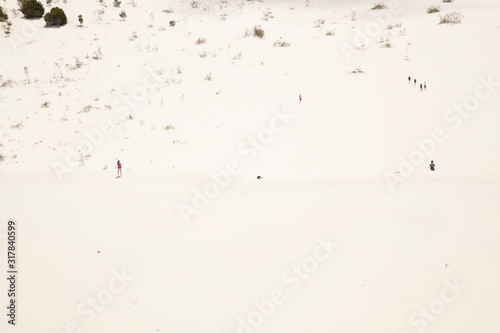 Tangalooma sand dune photo