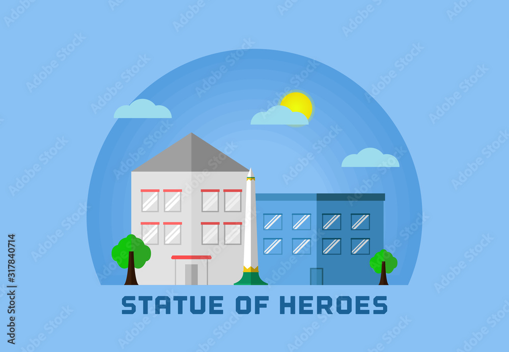 statue of heroes surabaya