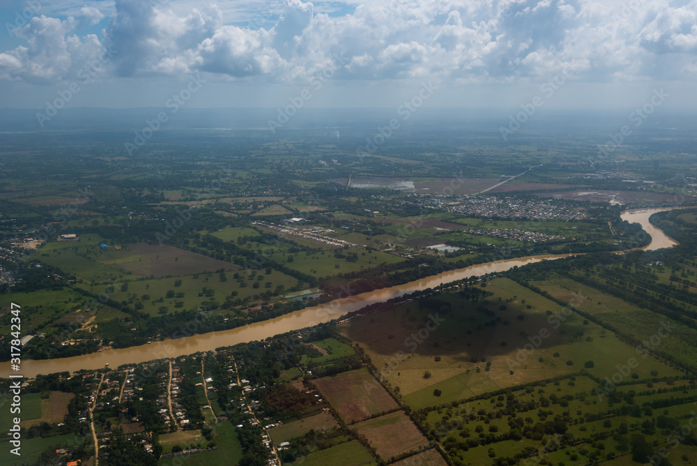 Sinu River in the department of Córdoba. Colombia.