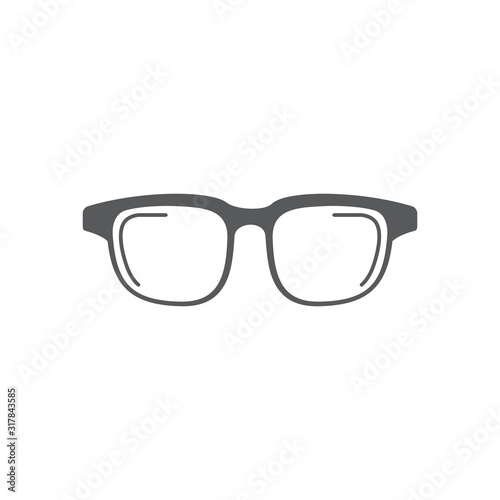 eyeglasess icon, optical icon