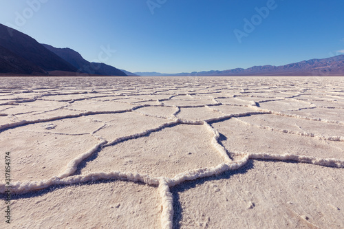 Clear Morning at Badwater Basin in Death Valley National Park