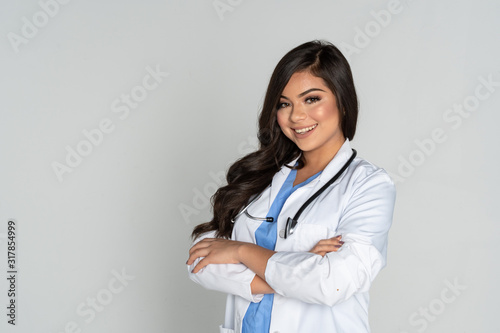 Female Doctor Working In A Hospital