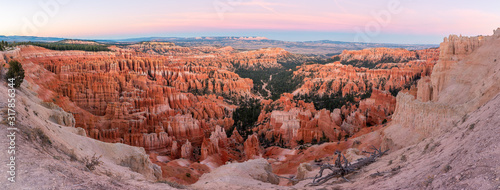 Sunrise Panorama of Bryce Canyon National Park