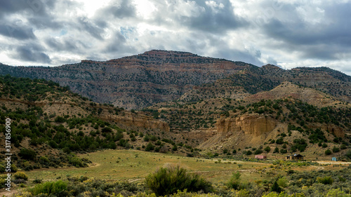 Barrier Sego Canyon, Utah   photo