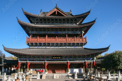 mu fu mansion in lijiang,china