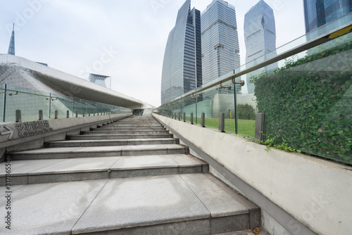 China Guangzhou City Plaza  built-up city center