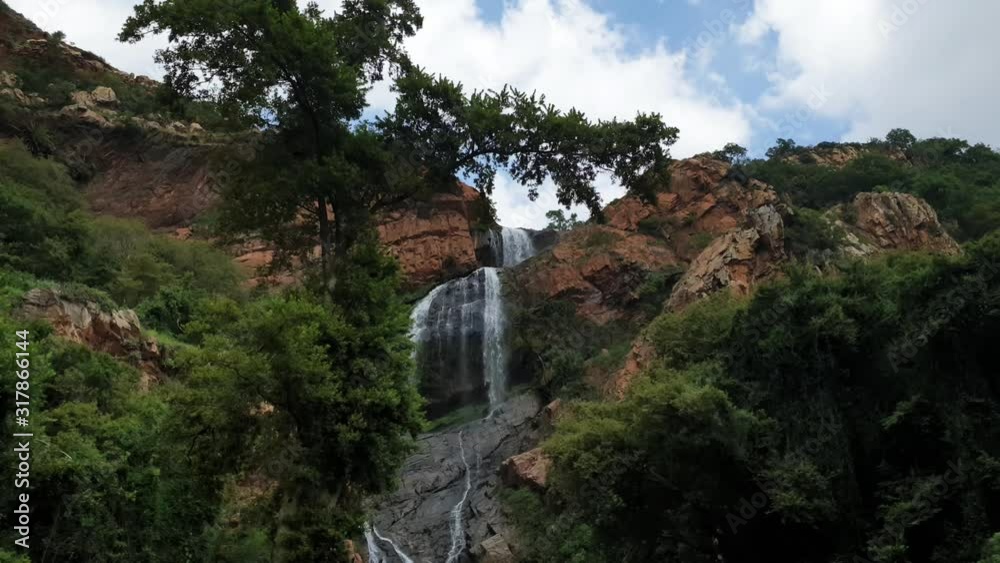 Crocodile river waterfall time lapse at the walter sisulu national botanical gardens in roodepoort, South Africa. Calm peaceful meditation scene and very relaxing Crocodile river waterfall time lapse at the walter sisulu national botanical gardens in roodepoort, South Africa. Calm peaceful meditation scene and very relaxing