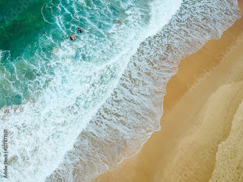 Drone shot of Maroubra beach