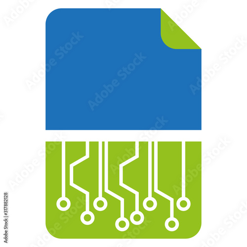 Digitalisierung Logo Datenschutz Daten sichern