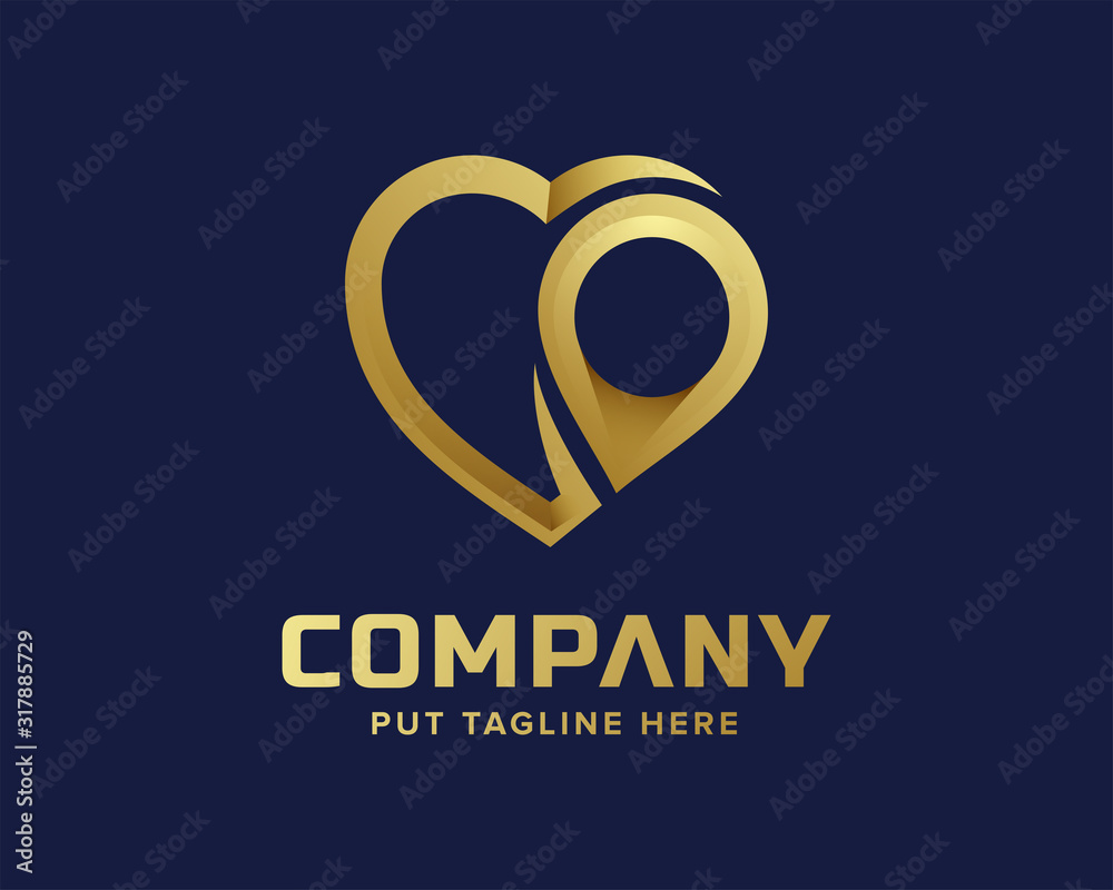 heart love logo collection for company heart love logo collection for company