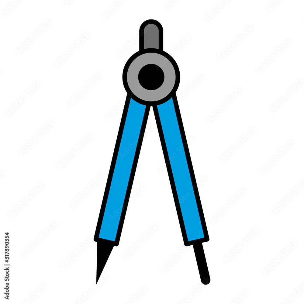 Drawing compass icon vector sign and symbols on trendy design Drawing compass icon vector sign and symbols on trendy design