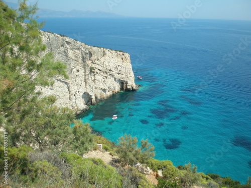Views of the north coast of Zakynthos