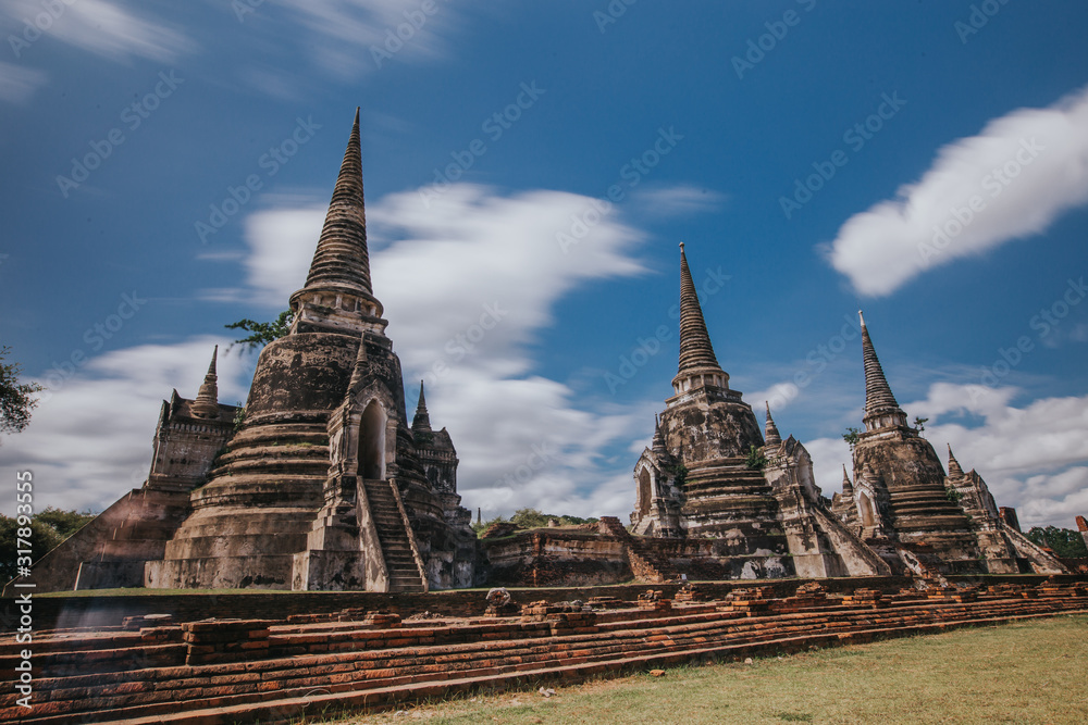 Fototapeta premium Wat Phra Si Sanphet temple in Ayutthaya.