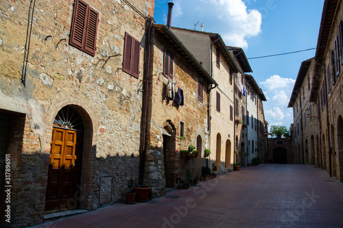 San Gimignano, Toskana, Italien