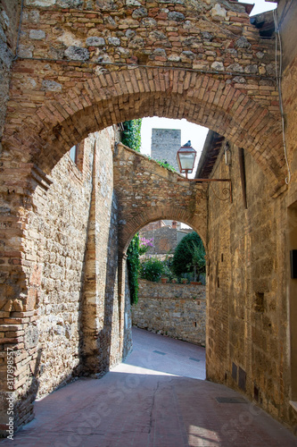 San Gimignano  Toskana  Italien