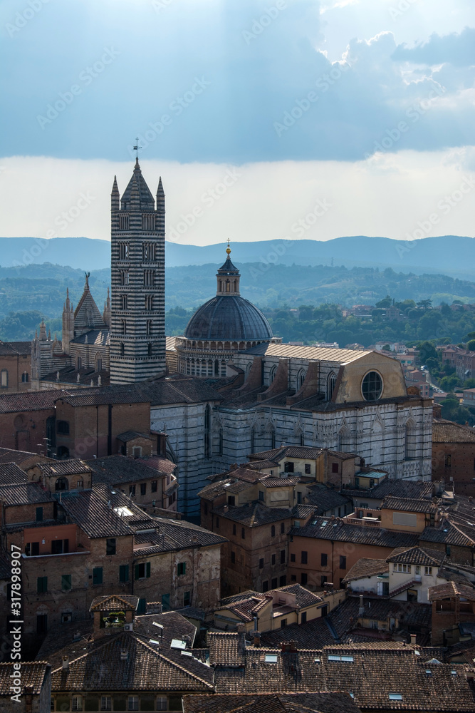 Obraz premium Dom von Siena, Toskana, Italien