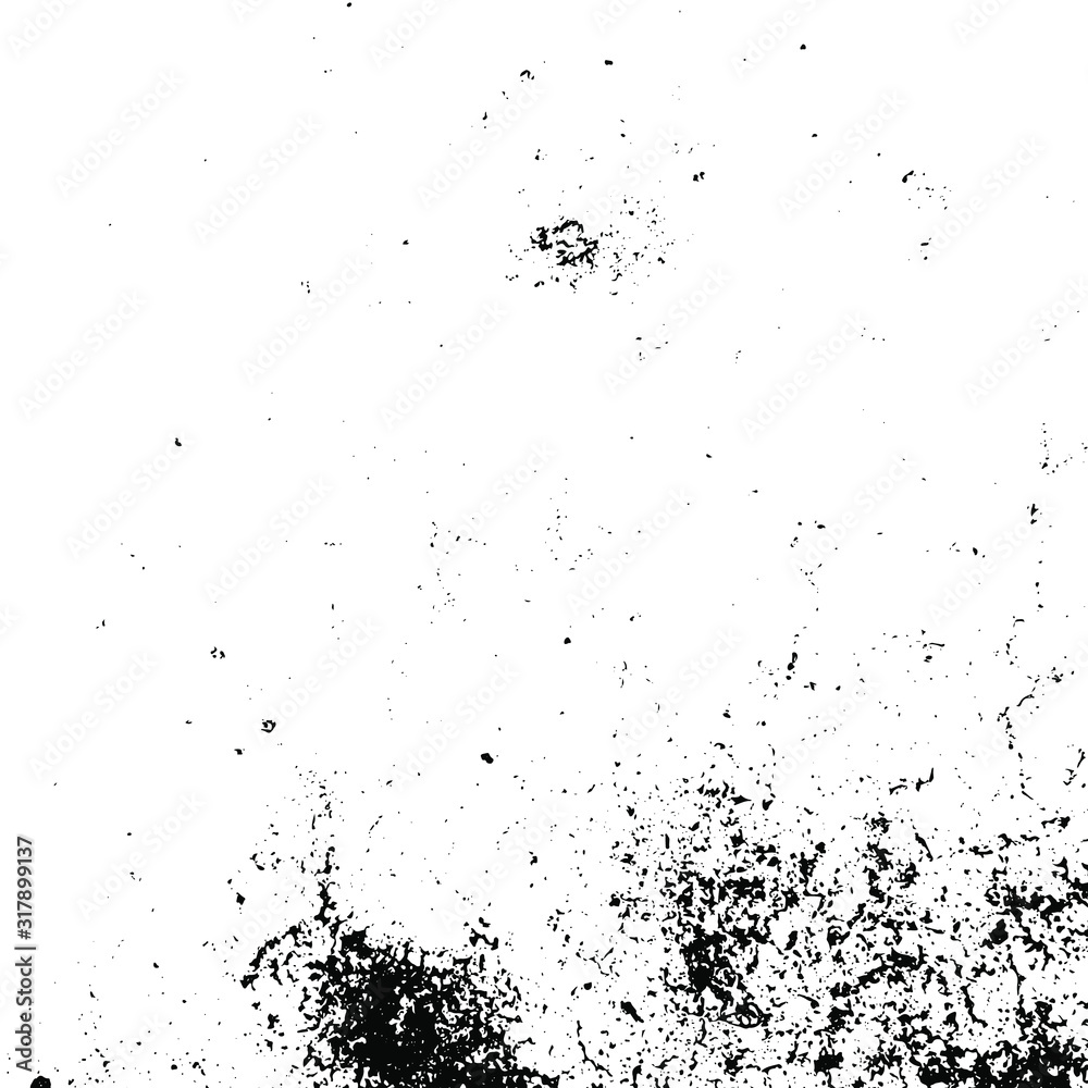Vector grunge texture. Black and white abstract background. Eps10
