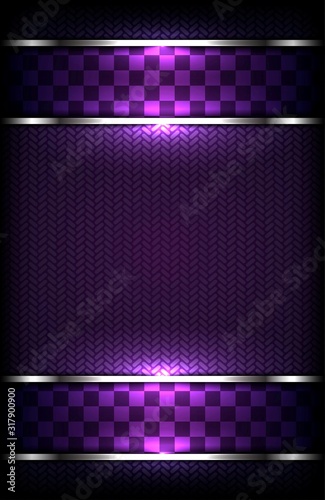 abstract modern purple background silver line