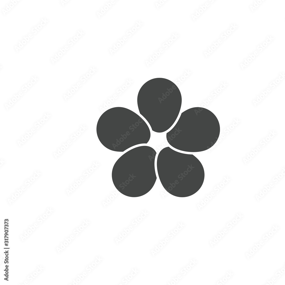 Plumeria Logo Template vector symbol Plumeria Logo Template vector symbol