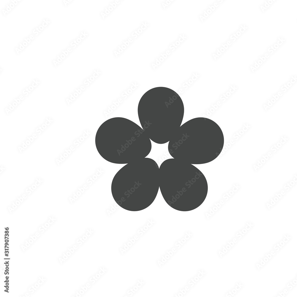 Plumeria Logo Template vector symbol Plumeria Logo Template vector symbol
