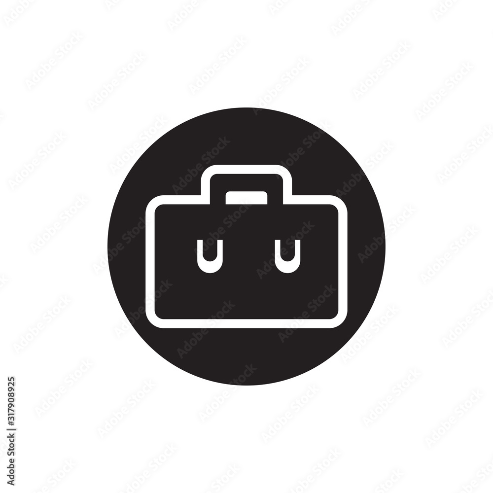 briefcase icon vector design concept briefcase icon vector design concept