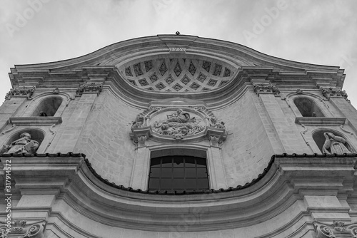 L'Aquila, Abruzzo. Church of Santa Maria del Suffragio, also known as the Church of the Holy Souls. photo