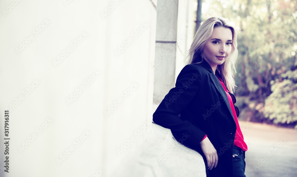 Fototapeta premium beautiful girl