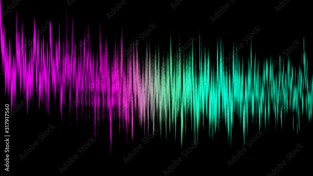 Audio digital equalizer technology, pulse musical. Abstract of sound wave. Stock illustration. Audio digital equalizer technology, pulse musical. Abstract of sound wave. Stock illustration.