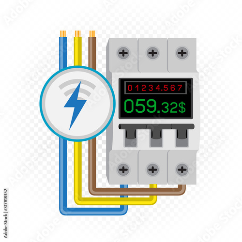 electric meter icon