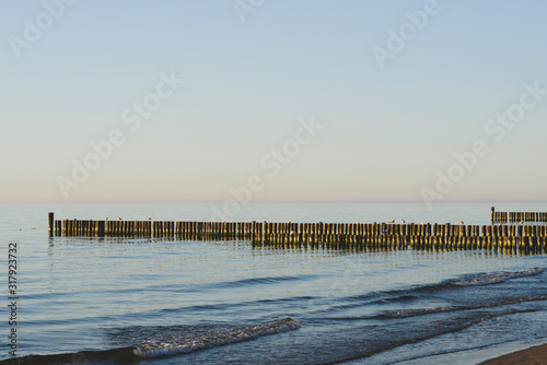 Sea near Ustronie Morskie