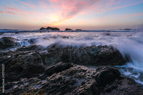 Sunrise at Horse Head Rock, Bermagui, New South Wales, Australia
