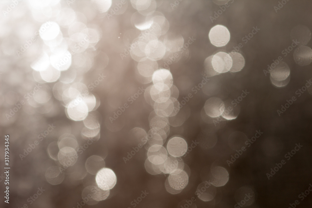 bokeh colored reflections as background