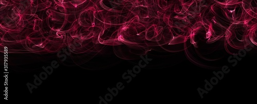 Red flame art abstract dark hell art background