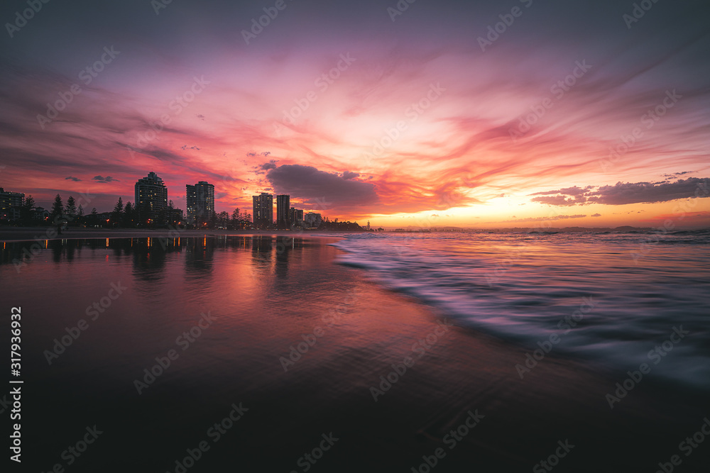 Sunset at Tweed Heads, Australia