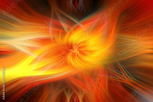 Abstract glow fibers. Curved lines. Power energy led glowing. Shining neon whirl effect magic. Swirl smooth wave sci fi tech