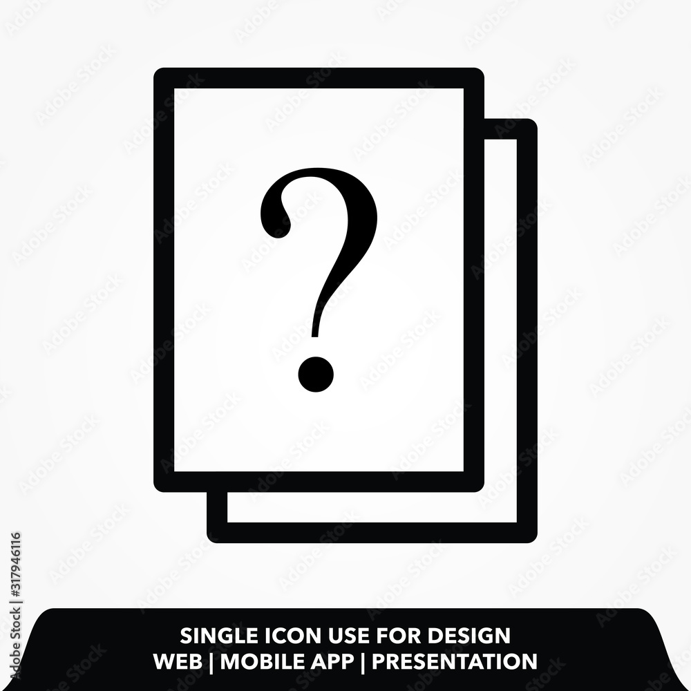 help exclamation line icon vector illustration help exclamation line icon vector illustration